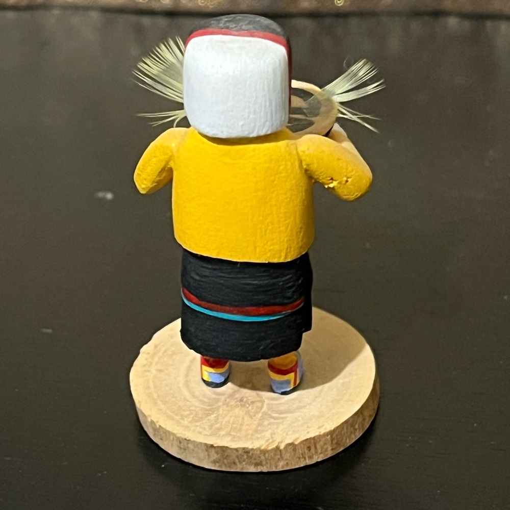 💛Vintage Authentic Shalacko Kachina Doll Miniature Native First People Artist💛 - Picture 5 of 8